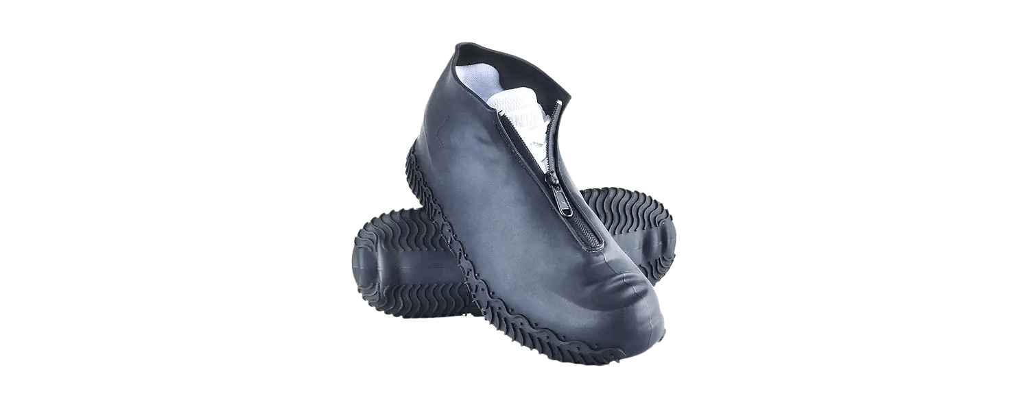 Waterproof Shoe Covers with Traction Grips