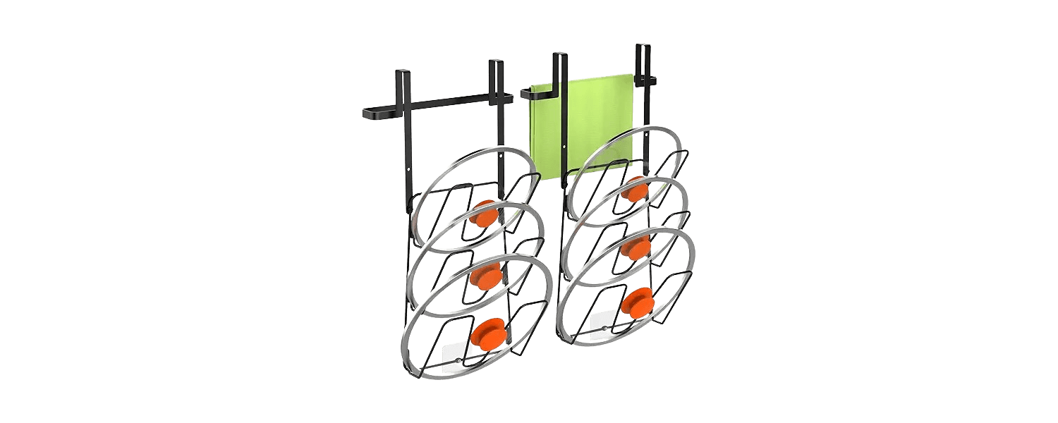 Over-the-Door Lid Organizer