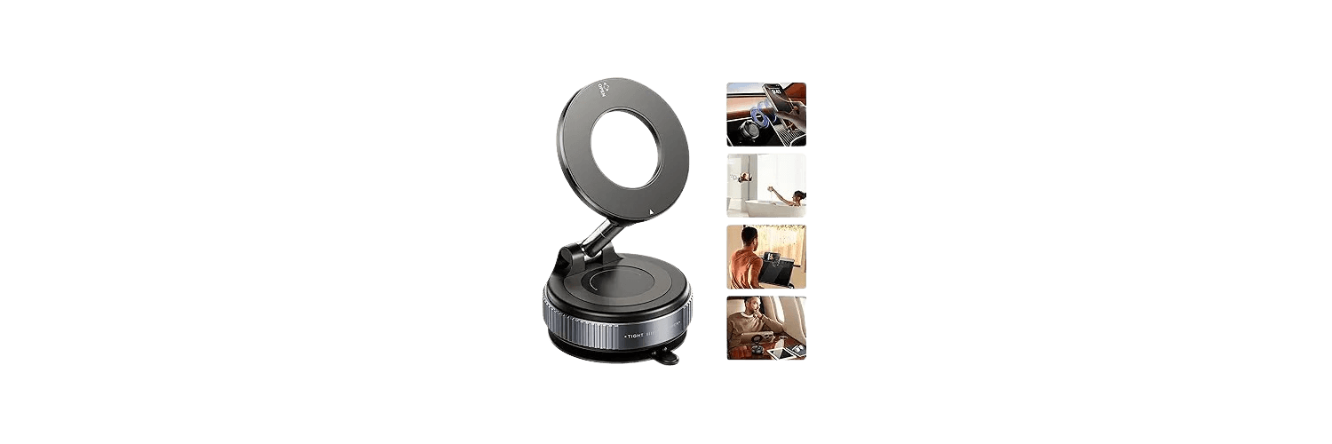 Magnetic Phone Mounts with Auto-Lock