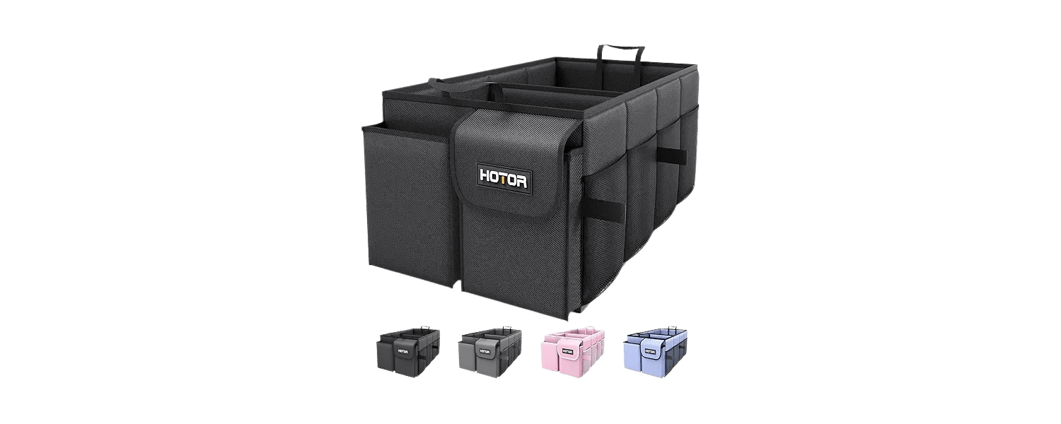 Trunk Organizers with Collapsible Compartments