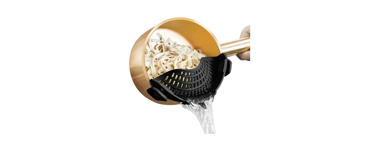 Clip-On Pot Strainer