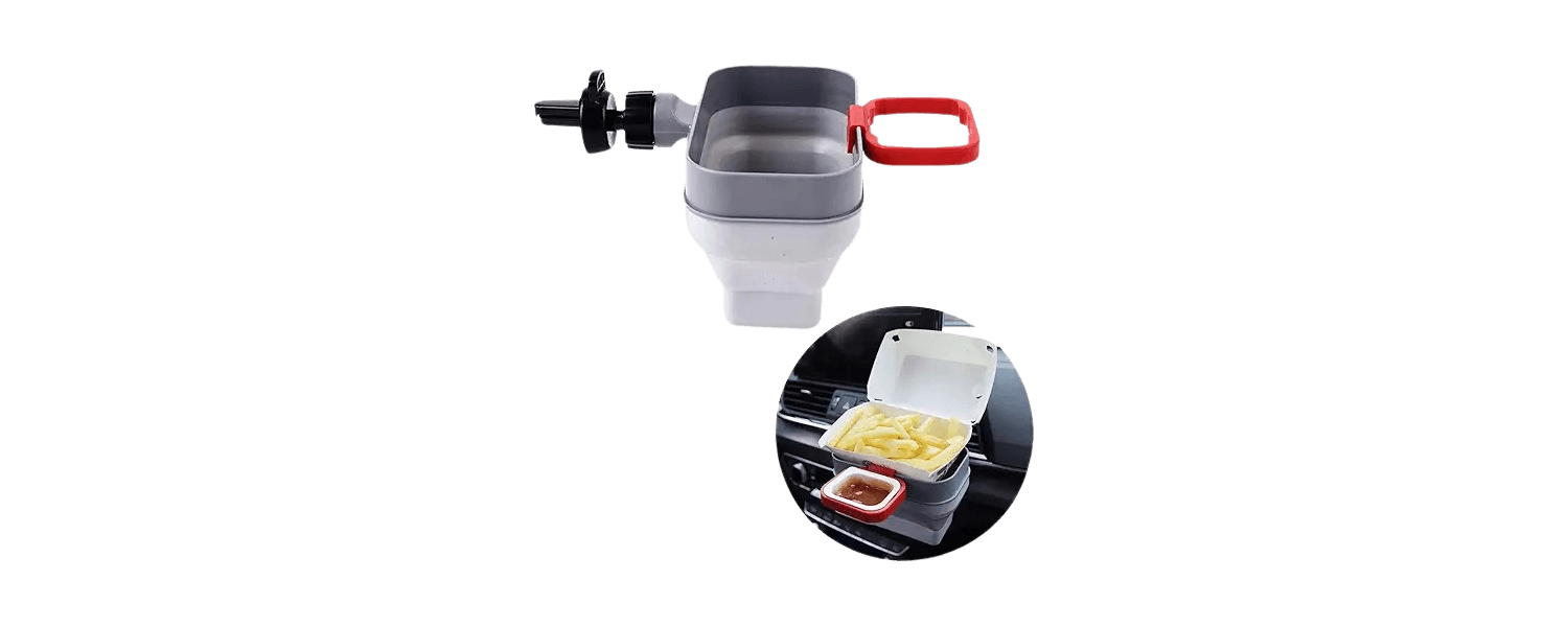 The “Dip Clip” Sauce Holder