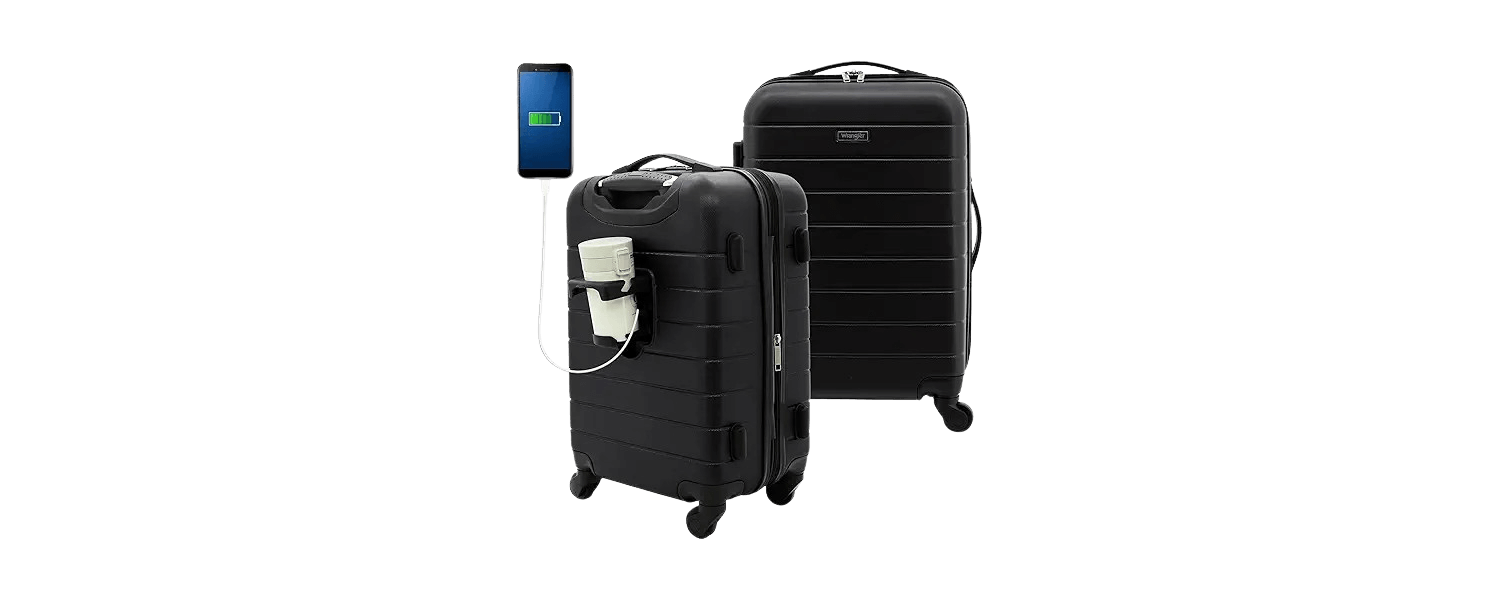 Smart Luggage with GPS and Built-In Charger