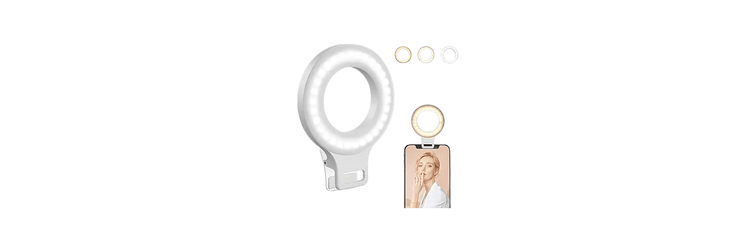 Selfie Ring Light That Clips to Your Phone